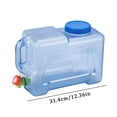 thumbnail image 2 of 8L Portable Water Container With Spigot Water Storage For Camping Outdoor Hiking/ Outdoor Bucket 8L, 2 of 2