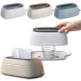 thumbnail image 2 of High-End Tissue Box for Living Room and Bedroom, Desktop or Wall-Mounted Paper Holder, Modern Decorative Tissue Dispenser for Home or Office Use, 2 of 9