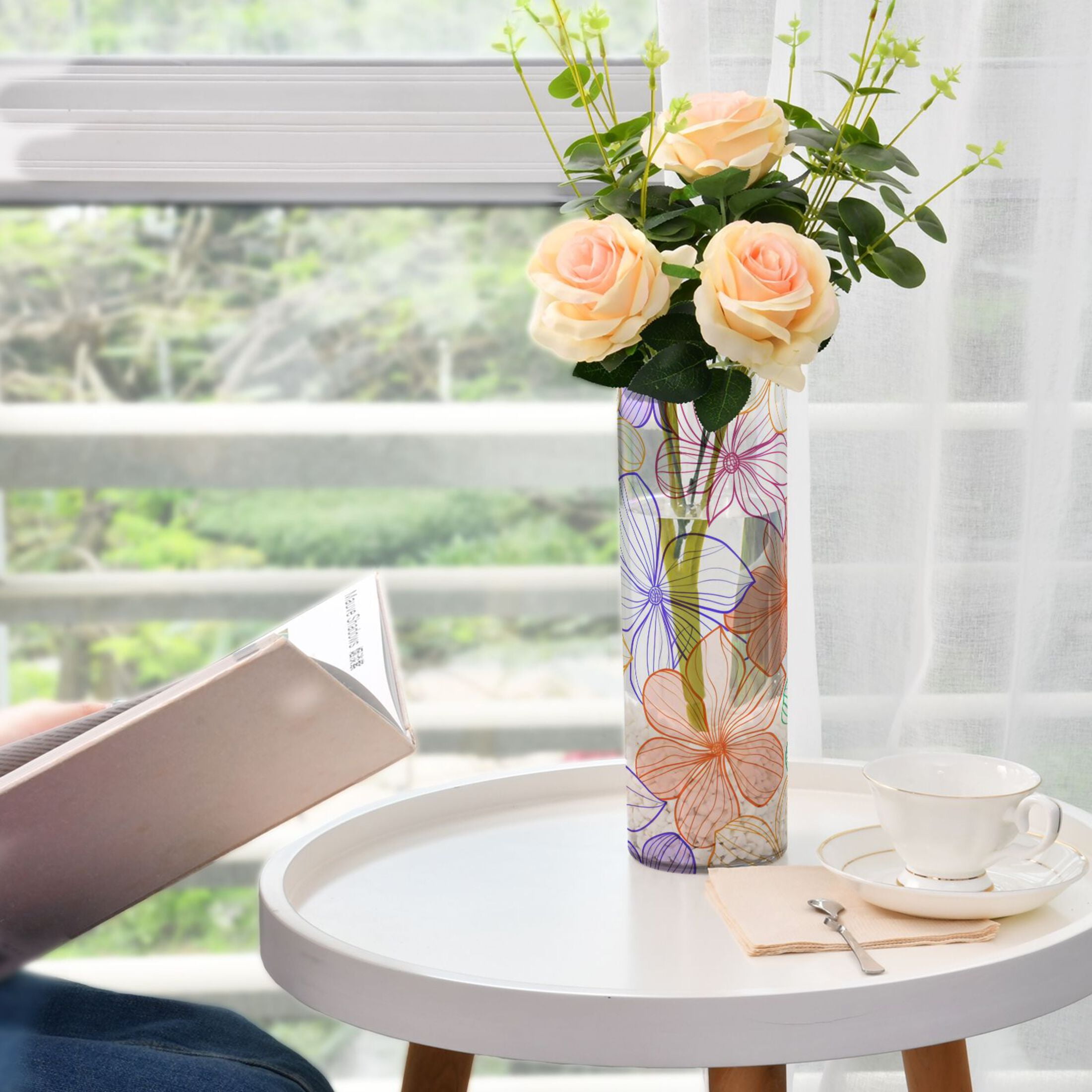 Delicious Original Pepperoni Pizza Flower Vase Decorative Vases