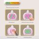thumbnail image 3 of Golpea Un Topo Juego Creative Whack A Mole Game Juguetes de descompresión para niños y niñas (conejo rosa), 3 of 6