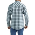 thumbnail image 3 of Wrangler® Men's and Big Men's Regular Fit Long Sleeve Western Shirt, Sizes S-5XL, 3 of 3