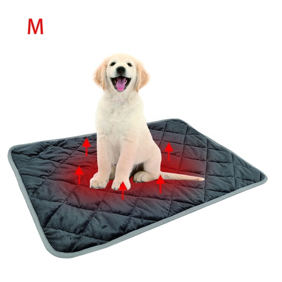 Almohadilla Para Mascotas Con Autocalentamiento Suave Cama Para Mascotas Con Autocalentamiento Manta Cálida Para Invierno Para Mascotas matsuzay PT002489-01