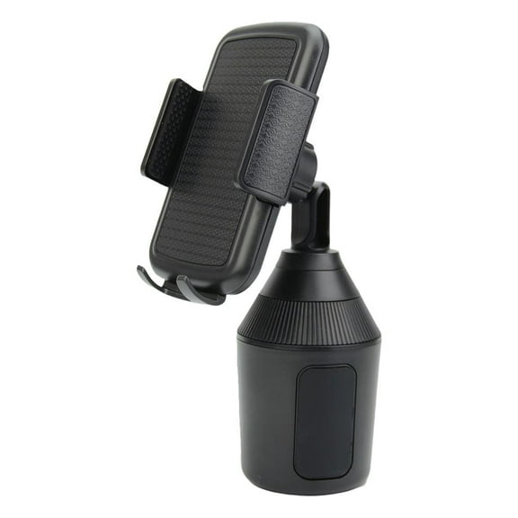 Adjustable Car Cup Phone Holder Mount, 360 Rotatable Cell Phone Stand for Vehicle, Fits 6-10cm Wide Phones