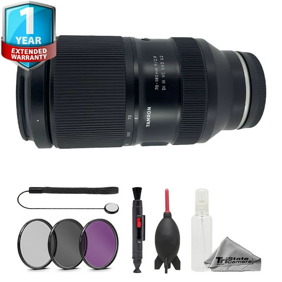 Tamron 70-180mm f/2.8 Di III VC VXD G2 Lens - 7pc Essentials Bundle 1Yr Warranty