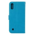 thumbnail image 2 of Samsung Galaxy M10 Wallet Case, Dteck Embossed Flower PU Leather Magnetic Flip Stand Case Cover [Built-in Card Slots][w/ Hand Strap] For Samsung Galaxy M10, Blue, 2 of 4
