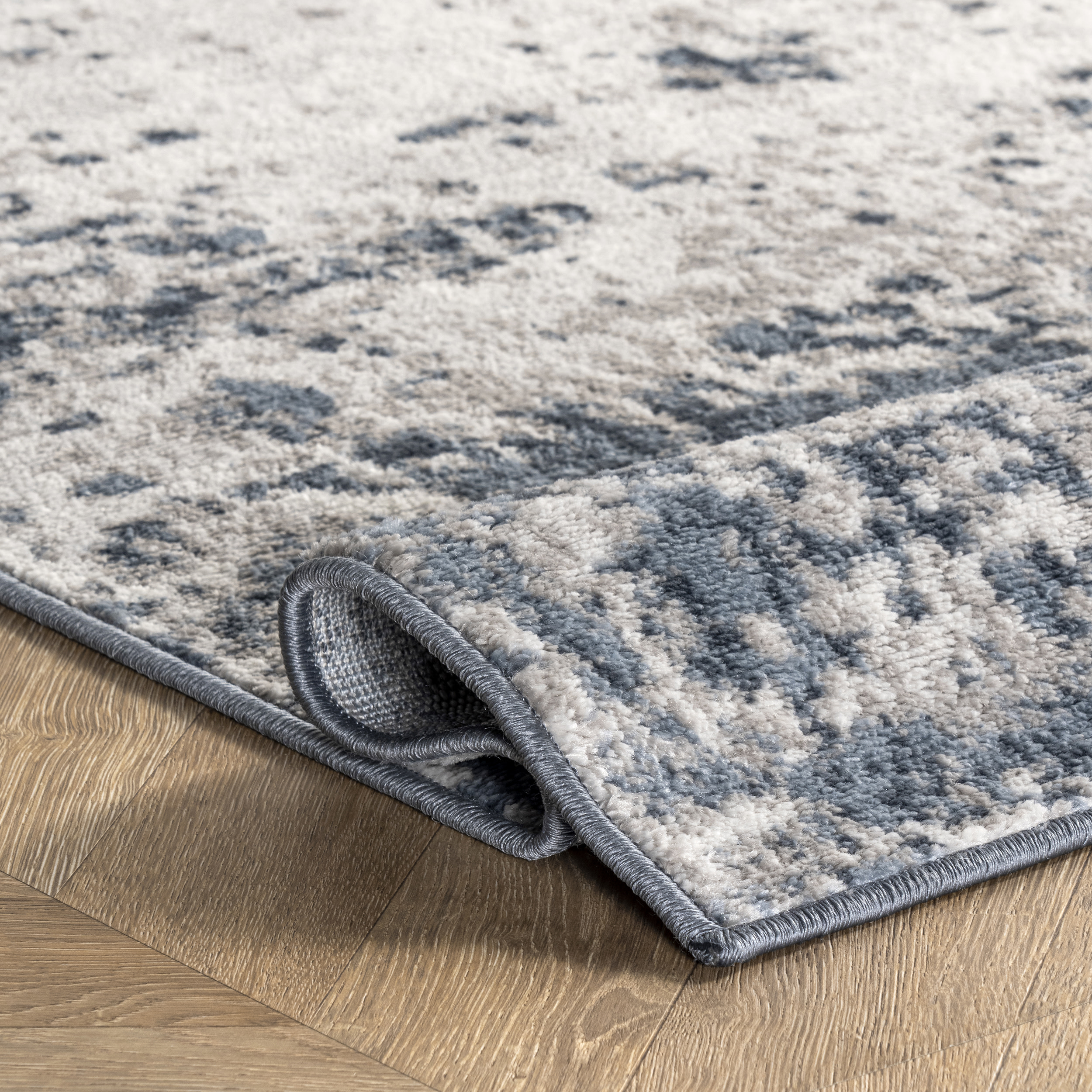 nuLOOM Zoe Faded Abstract Area Rug, 3' x 5', Blue