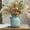 6 Inch-green, variant on Ceramic Rustic Farmhouse Vase, Distressed Decorative Flower Vases for Home Decor, Ideal Shelf Decor, Green Boho Vase for Living Room Bedroom Kitchen Office Centerpiece Table Decorations 6 Inch-green