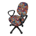 thumbnail image 2 of ZUXONGSY Mushroom Office Chair Cover Set of 2 Piece Computer Chair Seat Cushion Cover with Elastic Edge Exquisite Chair Protector Easy to Install and Clean Home Accessories, 2 of 7