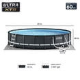 thumbnail image 5 of INTEX 20ft x 48in Ultra XTR Above Ground Swimming Pool, Floats (2 Pack), & Inflatable Cooler, 5 of 12
