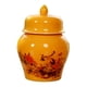 thumbnail image 3 of Recipiente de cerámica para té, tarro de porcelana para jengibre, almacenamiento tradicional chino para escritorio Grua, 3 of 9