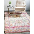 thumbnail image 2 of Unique Loom 3131510 7 ft. x 9 ft. 10 in. Carmen Austin Rectangular Rug, Light Green, 2 of 2