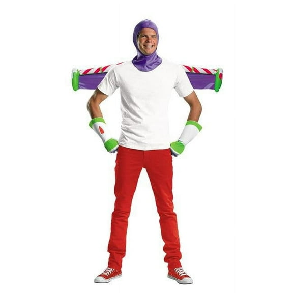 Costumes For All Occasions Toy Story Buzz Lightyear Men's Halloween Fancy-Dress Costume for Adult, Regular Standard