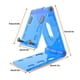 thumbnail image 2 of Soporte para teléfono de escritorio Soporte para teléfono de plástico plegable para oficina en casa Soporte para teléfono móvil ajustable en ángulo, azul kenally EL4391-03B, 2 of 2
