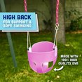 thumbnail image 1 of Asiento Columpio Original con Respaldo Alto con Bucket Completo para Niños con Cadenas Rec Squirrel Products Squirrel Products, 1 of 2
