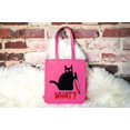 thumbnail image 2 of Canvas Tote Bags, Black Cat Tote Bag, Cloth Bags With Handles, Vintage Inspired Cat Tote, Canvas Tote Bags for Women, 2 of 5