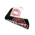 thumbnail image 2 of Odyssey Tempest II Blade Putter Headcover (White/Red/Black) Golf NEW, 2 of 2