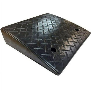 Electriduct CR-RPS-HDR4.3 4.3 in. Heavy Duty Rubber Curb Ramp