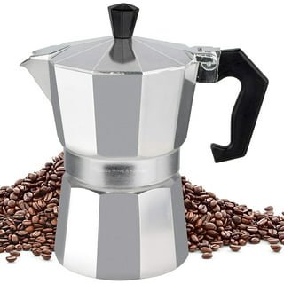 ELECTRIC CUBAN ESPRE COFFEE MAKER-CAFETERA ELECTRICA CUBANA ( 3-6  Cups)(Black)