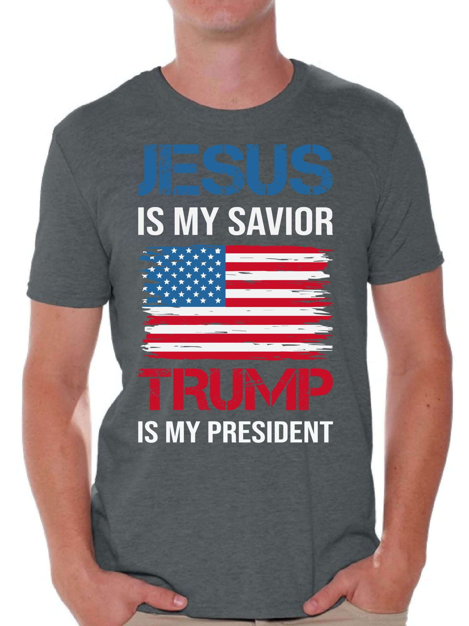 Jesus Is My Savior Trump Is My President Tee Trump 2020 Election Unisex T-Shirt