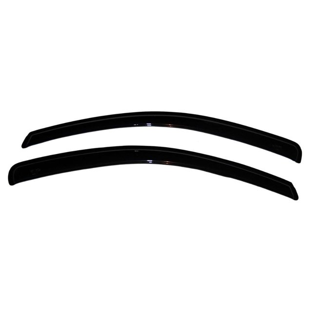 Auto Ventshade Rainguard 92068 Ventvisor; Design Aérodynamique; à Coller; Fumée; Acrylique; Ensemble de 2