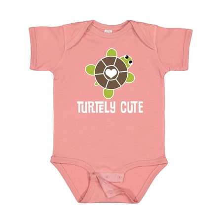 

Inktastic Turtley Cute Girl Turtle Gift Baby Girl Bodysuit