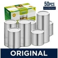 thumbnail image 3 of American Raven - Fits Ball or Kerr Mason Jar Canning Lids Regular Mouth |50 Pcs - Silver, Lids Only|, 3 of 7