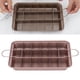 thumbnail image 5 of Molde Para Rosquillas, Acero Espesado Con Alto Contenido De Carbono, Inofensivo, Antiadherente, Distribución Uniforme Del Calor, Bandeja Para Hornear Brownie De 18 Rejillas Para, 5 of 7
