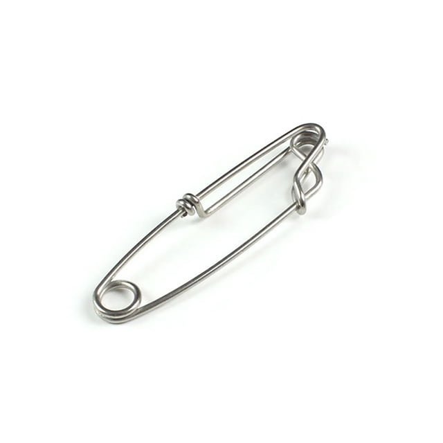 Greeniant Clips de pesca de acero inoxidable resistente, accesorios giratorios de palangre cerrados, diseño único, gancho de hebilla de liberación Pescar 2.0*80 Greeniant OD025318-02