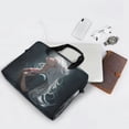 thumbnail image 5 of 16" Laptop Briefcase, Detachable Anti-Slip Shoulder Strap, Multi-Compartment Work Travel Bag Long White Hair Girl, 5 of 8