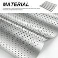 thumbnail image 6 of YAMUZONG Perforated 4 Wave French Bread Pan Tray Non-Stick for Baking, 6 of 7