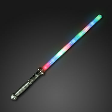 FlashingBlinkyLights Magic LED Light Up Prism Super Saber Sword