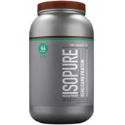 Isopure Zero Carb Protein Powder, Chocolate Mint, 25g Protein, 3 Lb