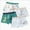Green, variant on Caqnni Baby Toddler Boys' Underwear, Organic Cotton, Tag-Free Comfort Briefs Assorted Color Multipacks Gifts Set for Boys size:2-3T 3-4T 4-5T 5-6years 7-8years Green，L