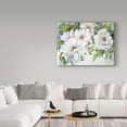 thumbnail image 3 of Trademark Fine Art 'White Peonies' Canvas Art by Joanne Porter, 3 of 3