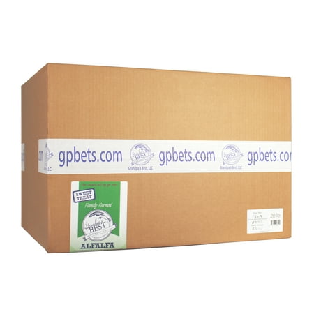 UPC: 0850166006510 | Grandpa s Best Alfalfa Hay 20lb Loose Boxed Hay