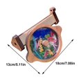 thumbnail image 2 of Kaléidoscopes Rotatifs Évolutifs 20 X 13 X 13 Cm pour la Rotation Brune des Enfants, 2 of 3
