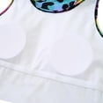 thumbnail image 6 of Girls Swimsuit Two Piece Set Tankini Crop Top Swim Shorts Bathing Suit Sizes 8-9Y, 6 of 9