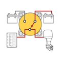 thumbnail image 2 of New Knob Marine Battery Switch 32v 350a Isolating Switch For Dual Battery, 2 of 5