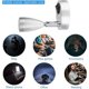thumbnail image 5 of BR-Vie 3W 12V LED Luz de Lectura para Barco Caravana Autocaravana Coche, con su propio Interruptor, Luz Blanca Cálida, 3000K, 110lm, 60 96mm, Plata esquí esquí Gafas de esquí, 5 of 5