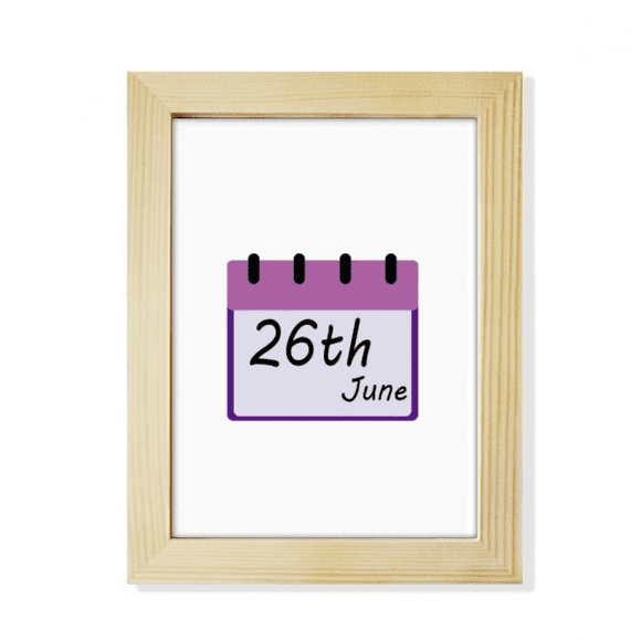 International Day Against Drugs Life Prohibition Desktop Adorn Photo Frame Display Art Painting Wooden