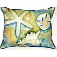 thumbnail image 1 of Betsy Drake ZP603 Plage Trésors Intérieur et Extérieur Coussin- 20 x 24 Po., 1 of 1