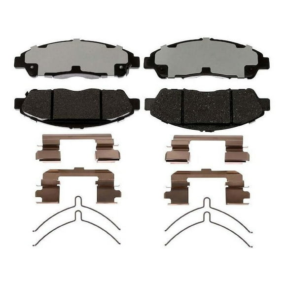 Front Brake Pad Set - Compatible with 2017 - 2022 Cadillac XT5 2018 2019 2020 2021