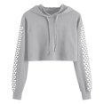 thumbnail image 1 of ICHUANYI Liquidación Mujer Impreso Sudaderas Tops Star Print Pullover Camisa de manga larga ICHUANYI WER202308214052, 1 of 4