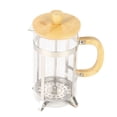 thumbnail image 1 of Cafetera de prensa francesa profesional de vidrio de borosilicato resistente al calor de grado alimenticio para el hogar y el restaurante, 1000 ml, 1 of 9