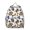 White-14, variant on Lotus Flower Students Backpack - Meditation and Mindfulness Art with Spiritual Awakening and Cosmic Balance Design, Lightweight Water-Resistant Oxford Fabric