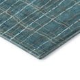 thumbnail image 3 of Addison Rugs Mayfield Premium Machine Washable Transitional Stripes Teal Rectangle Rug, 9' x 12', 3 of 6