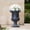 Black, variant on Christopher Knight Home MGO Flower Urn Planter with Scroll Handles, Terracotta