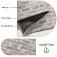 thumbnail image 6 of Rectangle Area Rugs 5 x 8 Ft, Beige Brick Wall Non-Slip Residential Carpet, Retro Country Stone Rocks Geometric Print Indoor Crawling Mats Runner Rugs for Living Room/Dining Room/Bedroom, 6 of 8