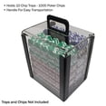 thumbnail image 3 of Trademark Poker Acrylic Poker Chip Display Case - Holds 1000 Chips (Clear), 3 of 5