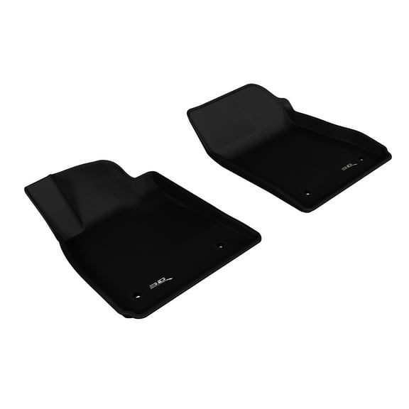 3D MAXpider 2014-2020 Chevrolet Impala Kagu 1st Row Floormat - Black (L1CH04211509)